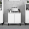 Gossi dulap de chiuveta, alb, 58x33x60 cm, lemn prelucrat