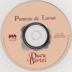 CD Ducu Bertzi ‎– Poveste De Iarnă, original, fără coperți