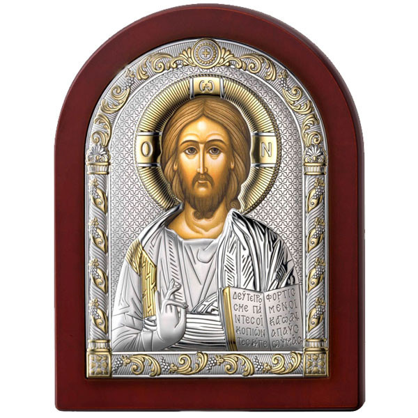 Icoana Iisus Hristos 12x16cm Auriu COD: 3189