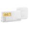 Termostat de ambient pentru centrala, wireless, Salus 091FLRFv2, programabil, protectie la inghet, afisaj digital, IP30, alb