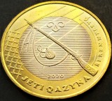 Cumpara ieftin Moneda exotica bimetal 100 TENGE - KAZAHSTAN, anul 2020 *cod 1565 = Beren Myltyq, Asia