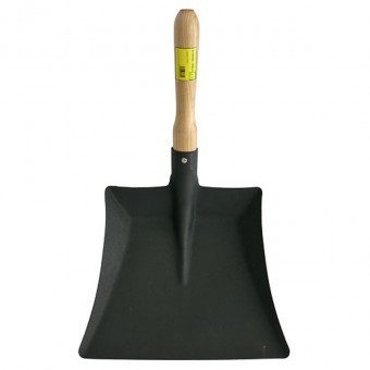 Lopata cu coada scurta din lemn Strend Pro S532, neagra foto