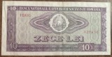 B11 17 - Bancnota foarte veche - Romania - 10 lei - emisiune 1966