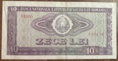B11 17 - Bancnota foarte veche - Romania - 10 lei - emisiune 1966