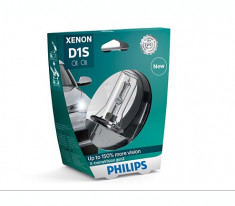 Bec auto xenon pentru far Philips X-tremeVision gen 2 +150% D1S 35W 85V 85415XV2S1 foto