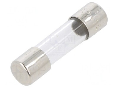 Siguranță ardere rapidă 20mA 220VAC 5x20mm cupru foto