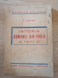 Istoria comunei din Paris 1871. Autor: C. Tales.