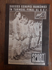 Revista Sport nr. 5 / 1984 / CSP foto