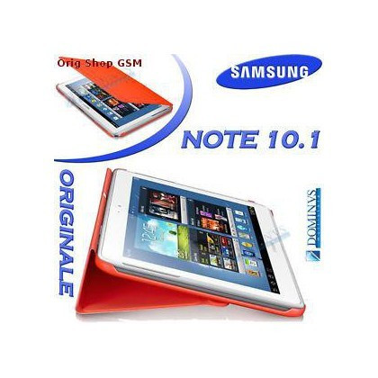Husa piele Samsung Galaxy Note 10.1 N8000 EFC-1G2NW Orange Blist | Okazii.ro