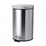 Cos de gunoi cu pedala, cilindric, Strend Pro Easyhome SB-430, inox, 3 L