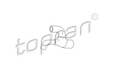 Furtun radiator OPEL VECTRA C GTS (2002 - 2016) TOPRAN 206 658 foto