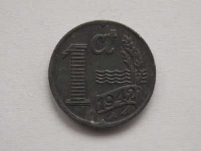 1 CENT 1942 OLANDA foto