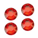 Pietre pentru unghii - roșu, 2mm, 50buc, INGINAILS