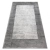 Covor NOBLE modern 9730 65 Cadru vintage - structural două niveluri cremă / gri, 140x190 cm, Dreptunghi, Poliester