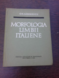 MORFOLOGIA LIMBII ITALIENE - GH. LAZARESCU