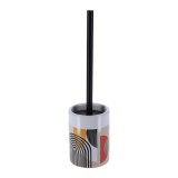 Cumpara ieftin Perie De Toaletă Trendy Compoziție Polirăsină + Pvc
