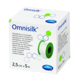 Cumpara ieftin Bandă adezivă medicală Hartmann Omnisilk, 1.25cm x 5m, hipoalergenică, fixare rapidă, respirabilă