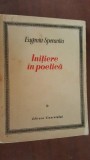 Initiere in poetica- Eugenia Sperantia