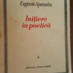 Initiere in poetica- Eugenia Sperantia