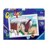 Cumpara ieftin Kit pictura pe numere Ravensburger - Calut si manz