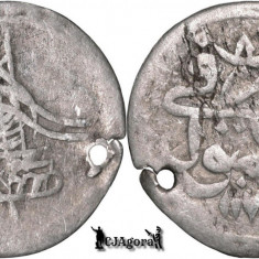 1768 (1171AH 81), AR Para - Mustafa al III-lea - Islambul - Imperiul Otoman