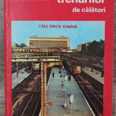 Mersul trenurilor de calatori 1 iunie 1986 - 30 mai 1987