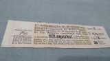 CUPOANE /BON DE TREZORERIE CU REDUCERE 1921 UNGARIA
