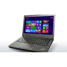 Laptop Lenovo ThinkPad T440p, Intel Core i5 4300M 2.6 GHz, Intel HD 4600, DVD-ROM, Wi-Fi, Bluetooth, WebCam, Display 14&amp;quot; 1366 by 768, Windows 10 Hom foto