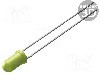 Dioda LED, 3mm, galben-verde, 11...30(typ)-85mcd, 10mA, 1,6...2,6V, LITEON - LTL1NHGB4D