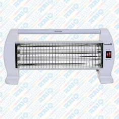 Radiator cu halogen Hausberg, 3 trepte de incalzire, 1200 W foto