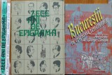 Cumpara ieftin Bucurestii in epigrama romaneasca ; Zece ani de epigrama , 2 carti , un autograf