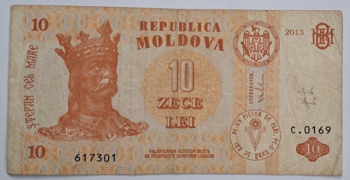 Moldova, 10 Lei 2013
