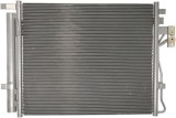 Condensator climatizare AC Kia Sorento 15, motor: 2.0 Crdi, 2.2 Crdi, Condensator cu uscator integrat, 535x425x16, miez si rezervor din aluminiu