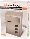 Cutie Postala Inox Cu Capac 260X335X90Mm