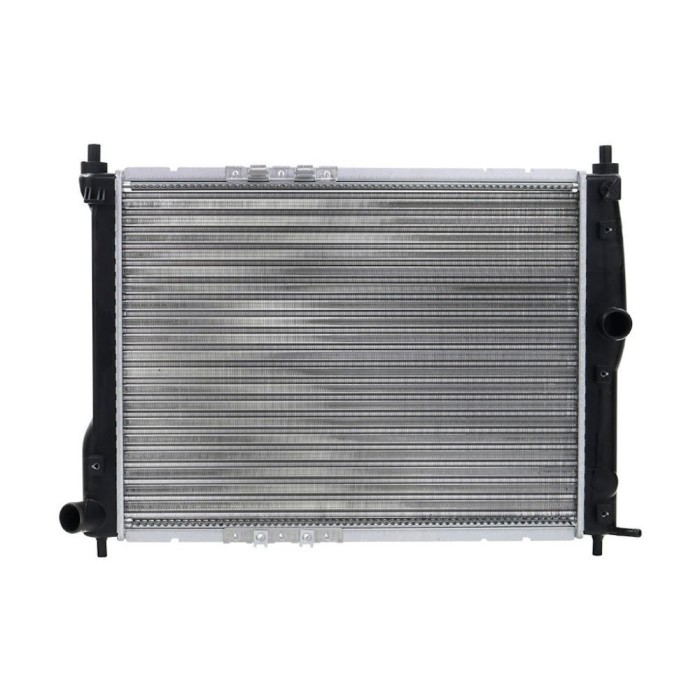 Radiator racire Daewoo Lanos, 01.1997-2008, Motorizare 1, 4 55kw; 1, 5 63kw; 1, 6 78kw Benzina, cutie Manuala, dimensiune 500x383x18mm, Cu lipire fag