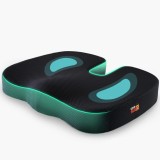 Perna Ortopedica pentru sezut Linomag&reg; pentru scaun de birou si masina, Suport pentru coccis, Spuma cu memorie