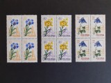 1967 - Flora carpatina - bloc de 4 - LP649