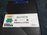 Invitatie Romania - Letonia