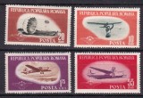 Romania 1953 aviatia sportiva MI 1450-1453 MNH