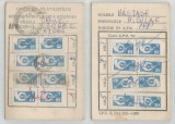 Romania, Carton cotizatie A.F.R.(I), Bucuresti, 1981