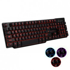 TASTATURA GAMING ILUMINATA HUNTER ESPERANZA foto