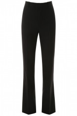 Pantaloni dama Balenciaga, Balenciaga wool trousers 595066 TYI20 1000 Negru foto