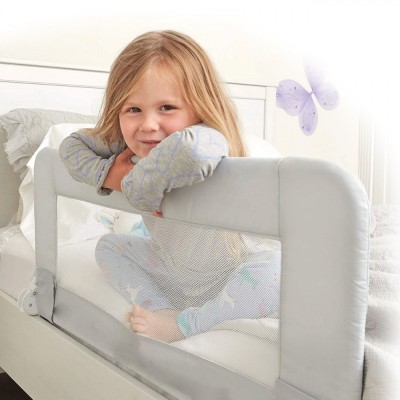 Barieră de Protecție Pat, Honey Baby, Gri, 150x40cm foto