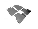Covorase Cauciuc Tip Tavita Opel Corsa D/E 2006-2019 +Protectie Tunel Spate ALM Negru