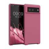 Husa pentru Google Pixel 6, Silicon, Roz, 55480.167, kwmobile, Carcasa