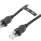 Cablu Patch UTP Cat6 negru 15m