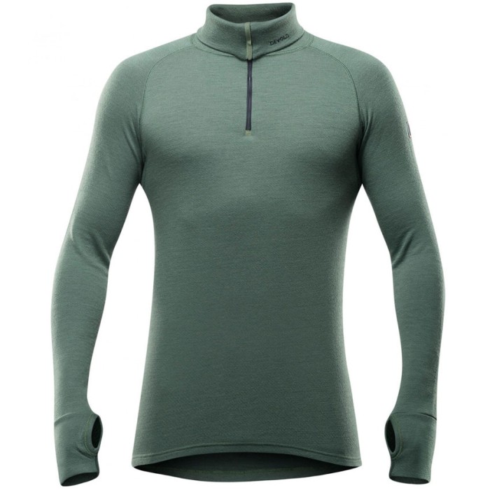 DEVOLD Expedition Merino 235 Zip Neck Man forest L