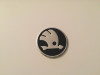 Emblema capac roata SKODA negru 60 mm