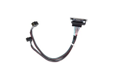 Cablu mini SAS PERC-SAS la SFF-8643 8xSFF DELL Poweredge R730 DP/N F037K foto
