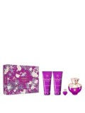 Cumpara ieftin Set cadou Versace Dylan Purple (Apa de parfum, 100 ml + Apa de parfum, 5 ml + Gel de dus, 100 ml + Lotiune de corp, 100 ml ), pentru femei